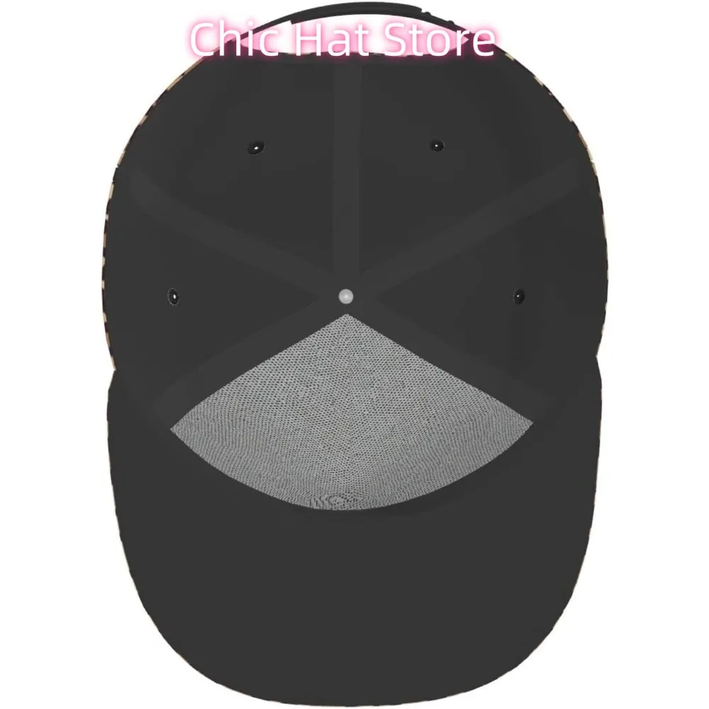 Fashion Leopard Print Baseball Cap Adjustable Snapback Hat for Men Women Unisex Hip Hop Baseball Hats