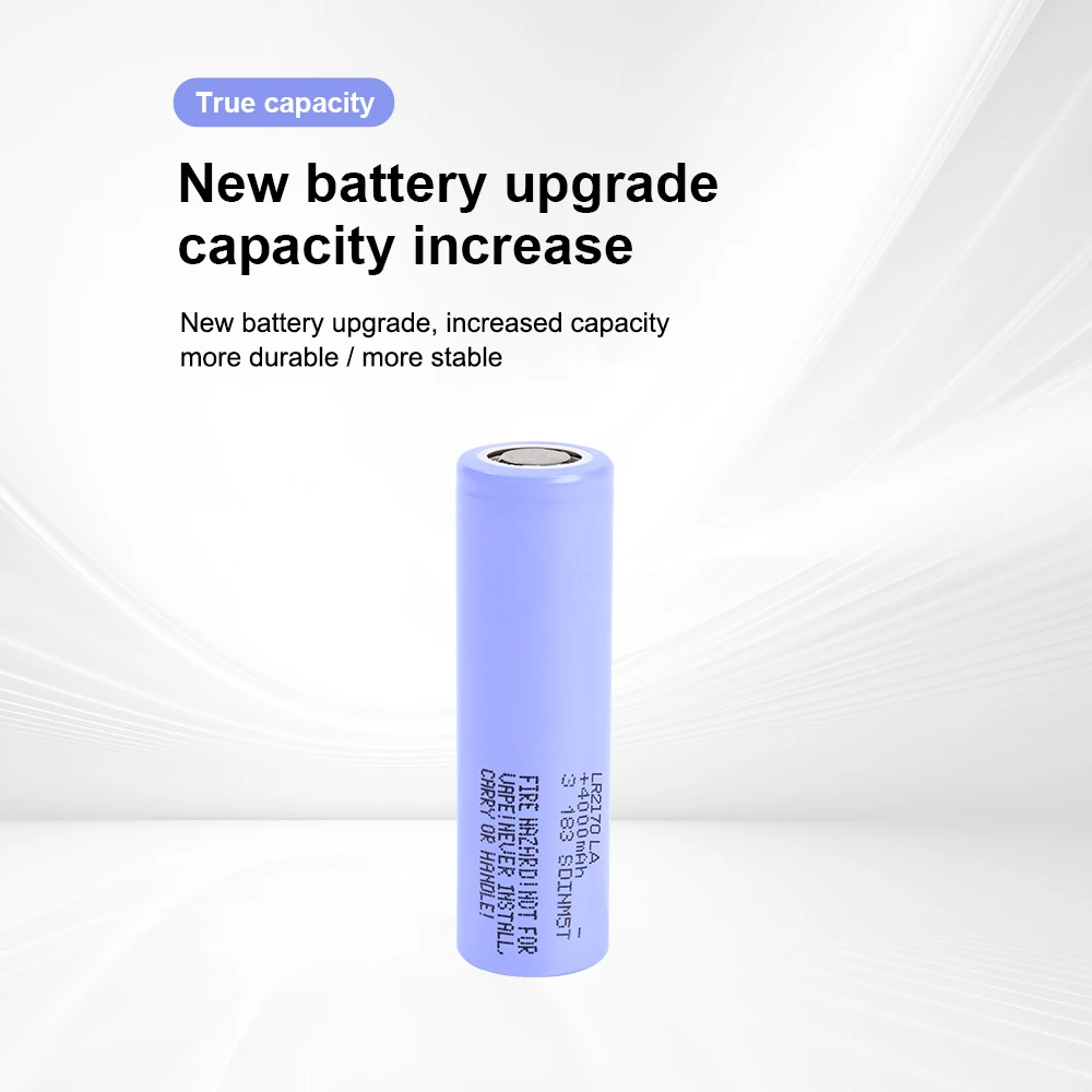 Lithium ion rechargeable battery with a capacity of 4000mAh and a large capacity of 3.6V can be used for power tools