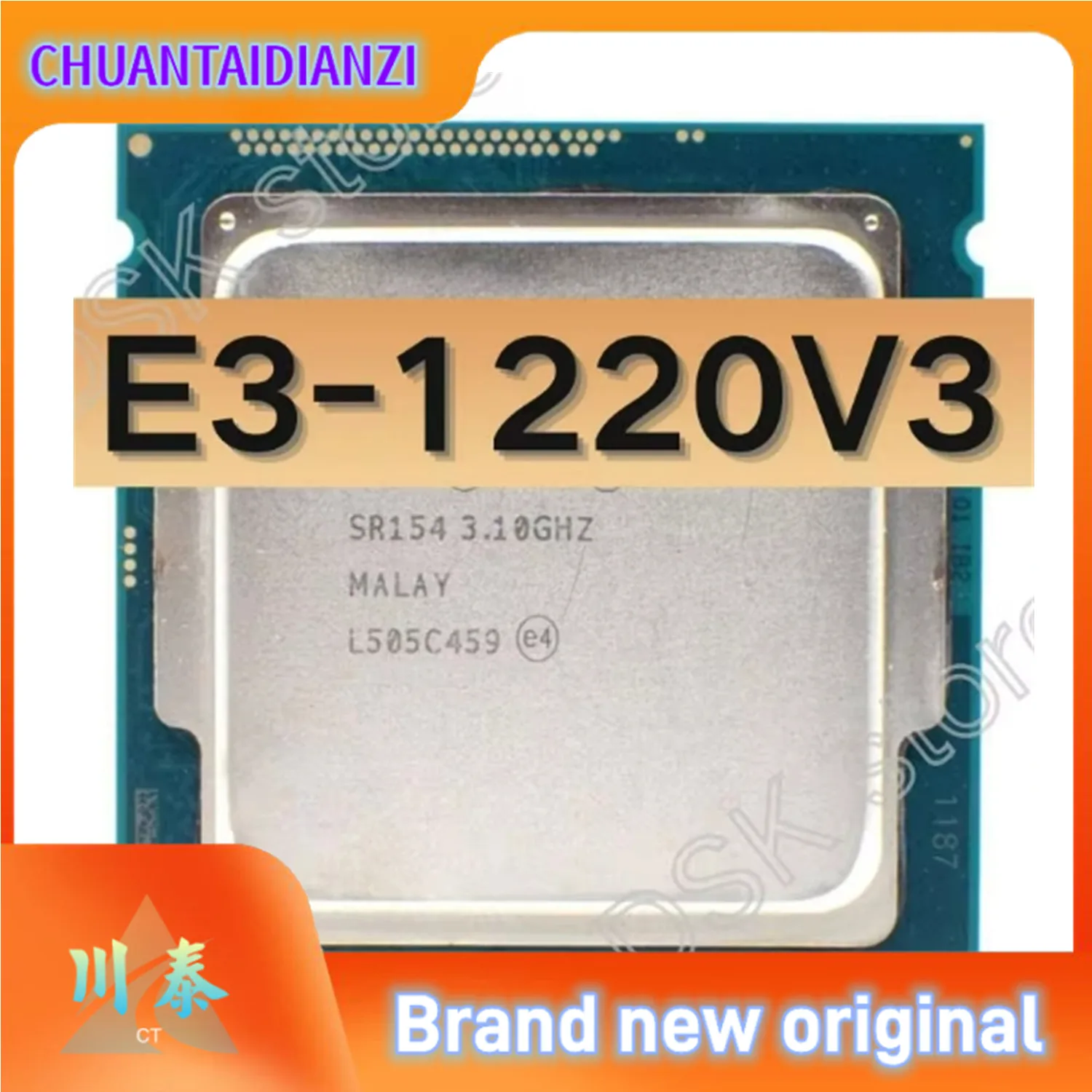 Xeon E3 1220 V3 E3-1220V3 E3 1220 V3 3.1GHz Quad Core CPU Computer Processor LGA 1150 SR154