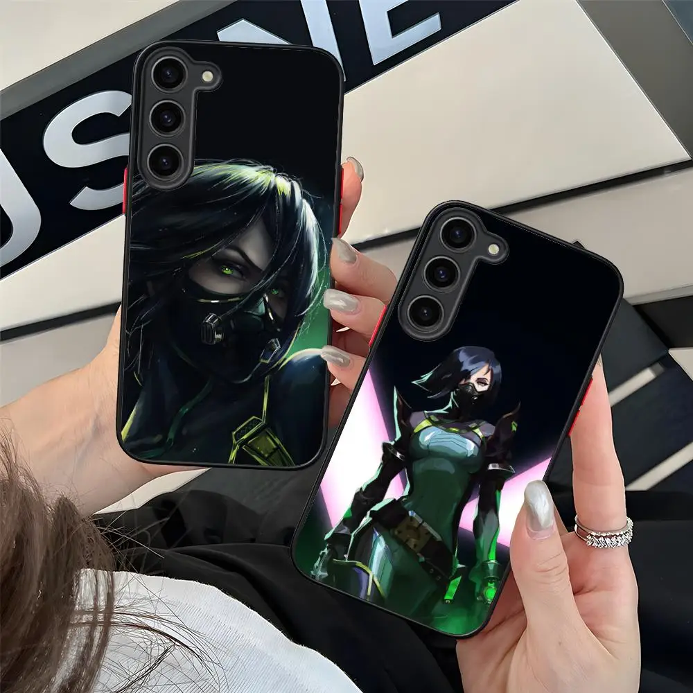 Valo Viper Phone Case for Samsung Galaxy S26 S25 S24 S23 S22 S21 Plus FE Ultra Skin Feel Shockproof Cover