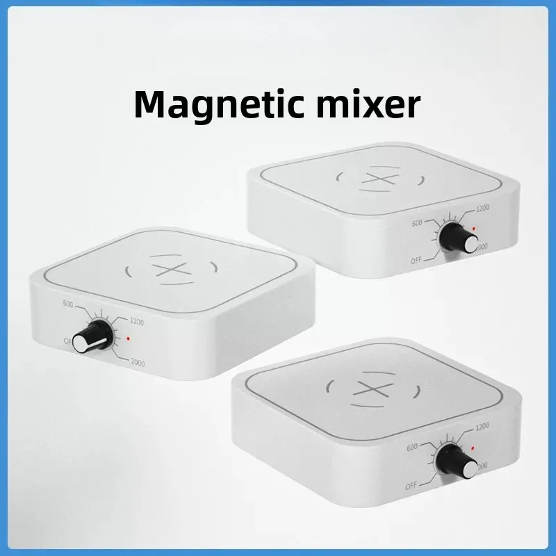 Mini Magnetic Stirrer Speed Adjustable 200-2000rpm Lab Mixer for 3L with Brushless Motor