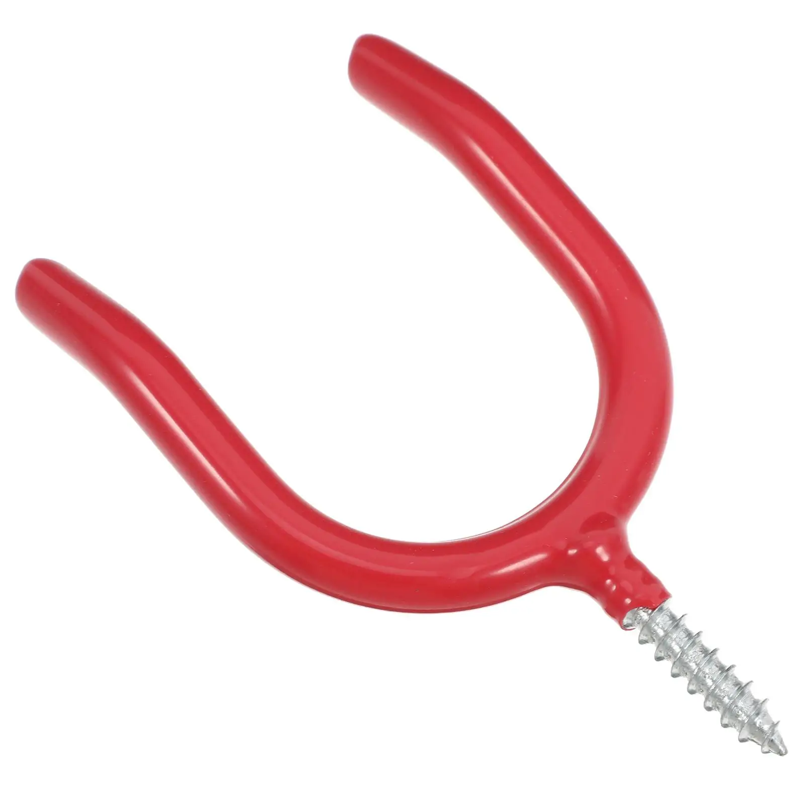 

Hook Storage Covered Utility Hooks Tool Garage Wall Screw in Stainless Steel Rubber Coated