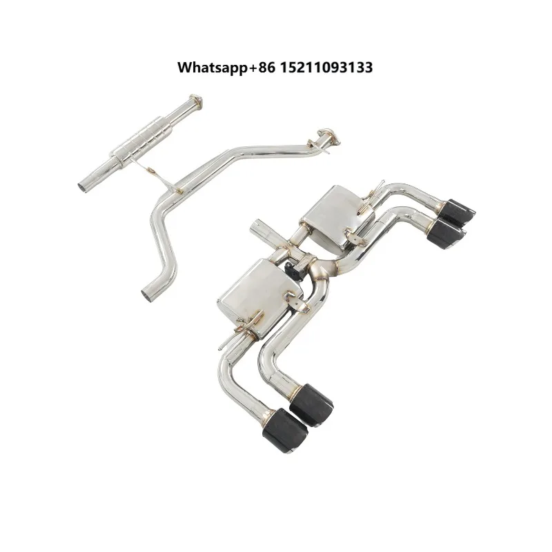 For 7/7.5 (1.4T) Model High Quality 1.5mm Thick Mirror Polished Stainless Steel Tailgate Exhaust System Muffler