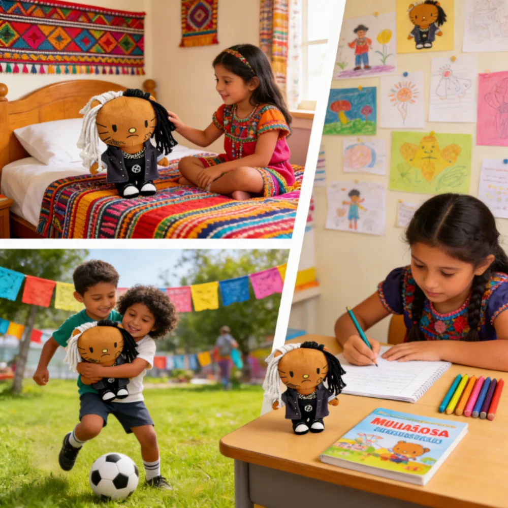 

Hello Kitty Ken Carson Plush Anime Toy Doll with Clothes Stuffed Soft Plush Children Birthday Gifts