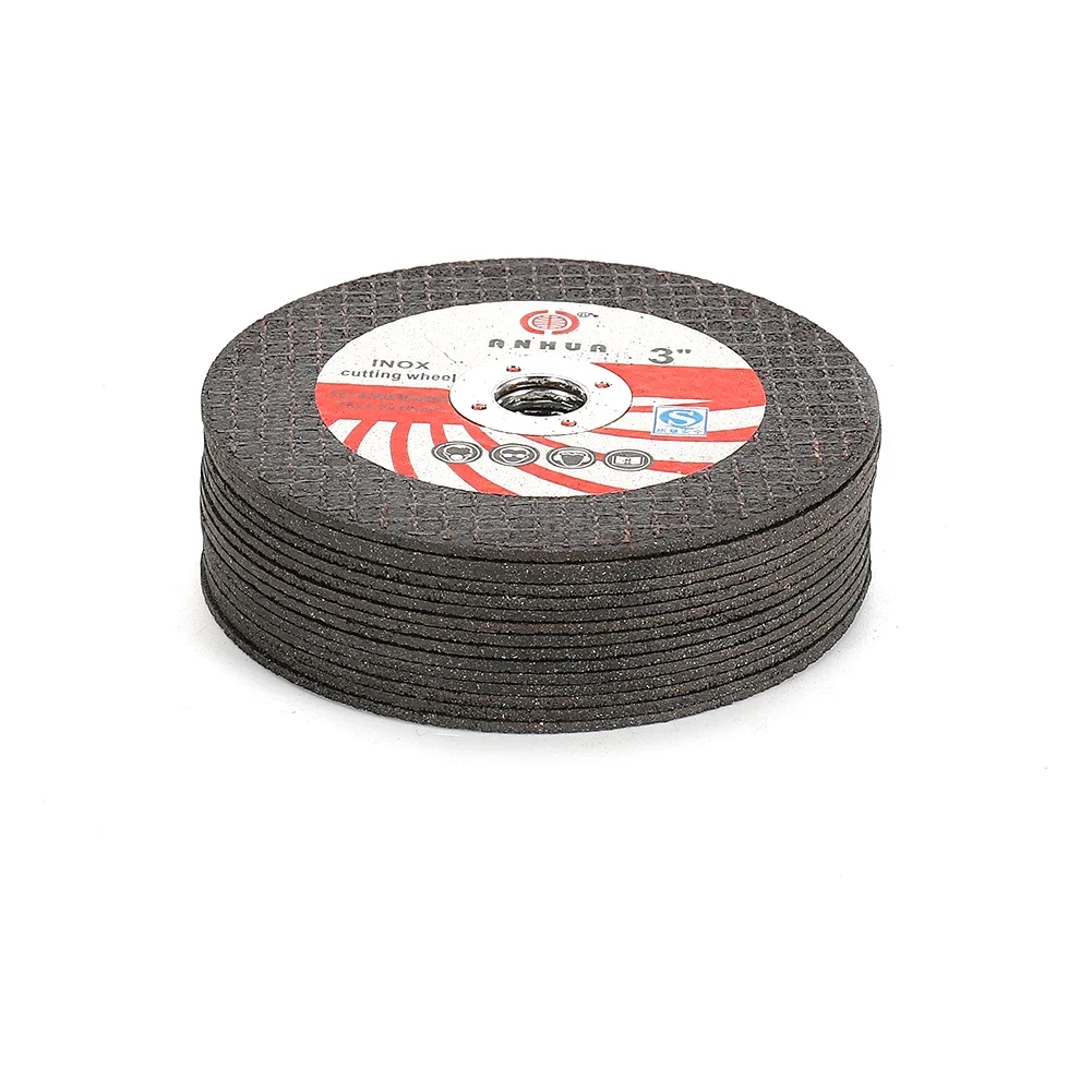 Cutting Wheel Cutting Disc 1.2mm Convenient High Quality Practical Resin 75mm Black Composite Corundum Abrasive