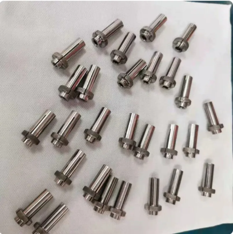 6mm to 3.175mm Spindle Collet Reducer Sleeve Adapter, High Precision for PCB Engraver & Vertical Key Cutting Machine