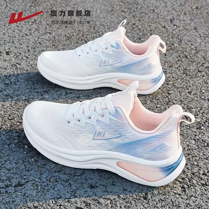 Warrior sports shoes New Women's Lightweight soft soled shoes Female breathable Shock absorbing running shoes without shoe box