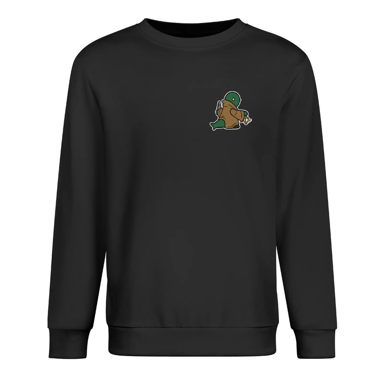 

Suspicious Tonberry Pullover anime clothes mens designer clothes men clothes male sweatshirts