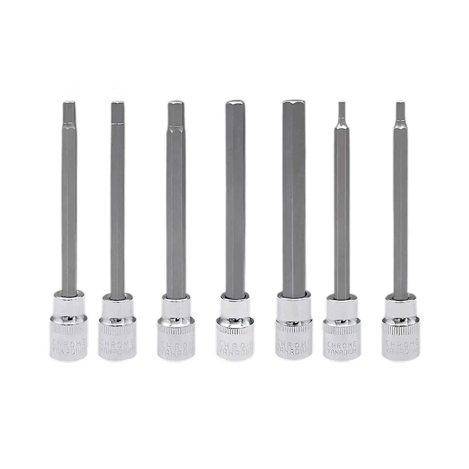 

Набор шестигранных гнезд 7 шт., профессиональный привод 3/4 дюйма для мастерских, гаражей