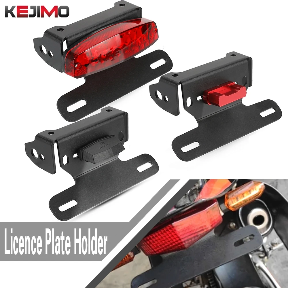 

DRZ 400 SM/S/E DRZ400 License Plate Holder Brake Light Turn Signal For Suzuki DRZ400SM Motorcycle Tail Tidy Fender Eliminator