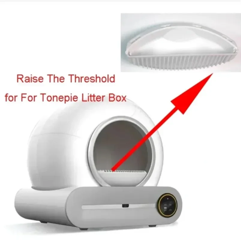 Cat Litter Box Automatic Toilet Raise The Threshold for For TONEPIE Automatic Cat Litter Box Reduce Leaking Urine