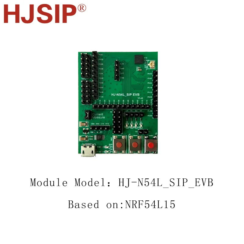 Evb evaluation board based on nordic nrf54l15 chip, level 4.5, 4.5mm antenna, ble6.0 high-performance internet of things 2.4g
