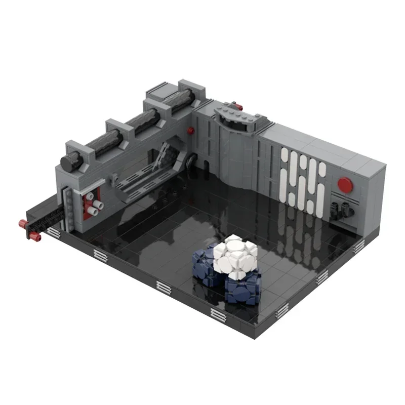 스타 영화 모델 Moc 빌딩 벽돌 제국 절망 결투 디오라마 기술 모듈 형 블록 선물 크리스마스 장난감 DIY 세트 조립