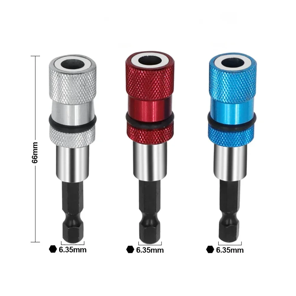 1/4 Inch Hex Shank Magnetic Bit Holder Screwdriver Drill Bits Extension Bar Multifunctional Explosion-proof Non-Slip Electric