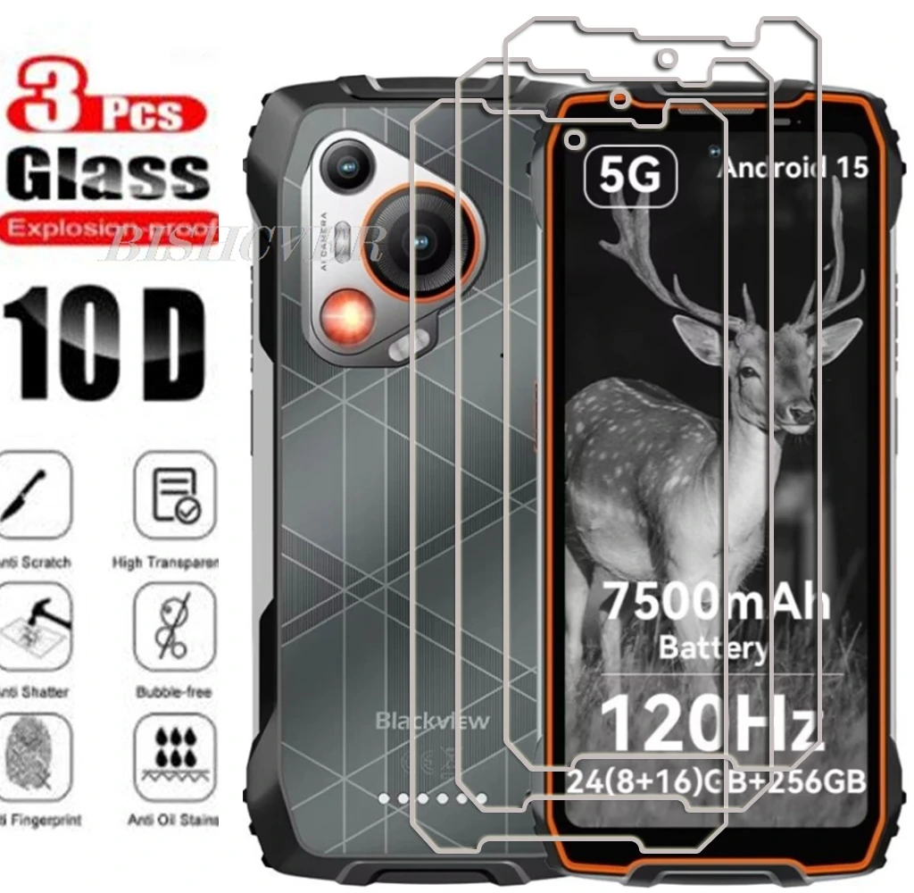 Tempered Glass For Blackview Xplore 1 BL7000 Oscal Marine 2 Pilot 3 Tank 1 BV7300 BV8200 Screen Protective Protector Cover Film