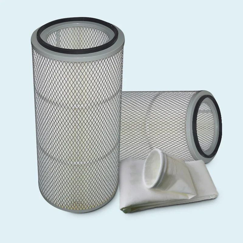 shot blasting machine dust collector Waterproof and oil resistant 350-660 filter cartridges