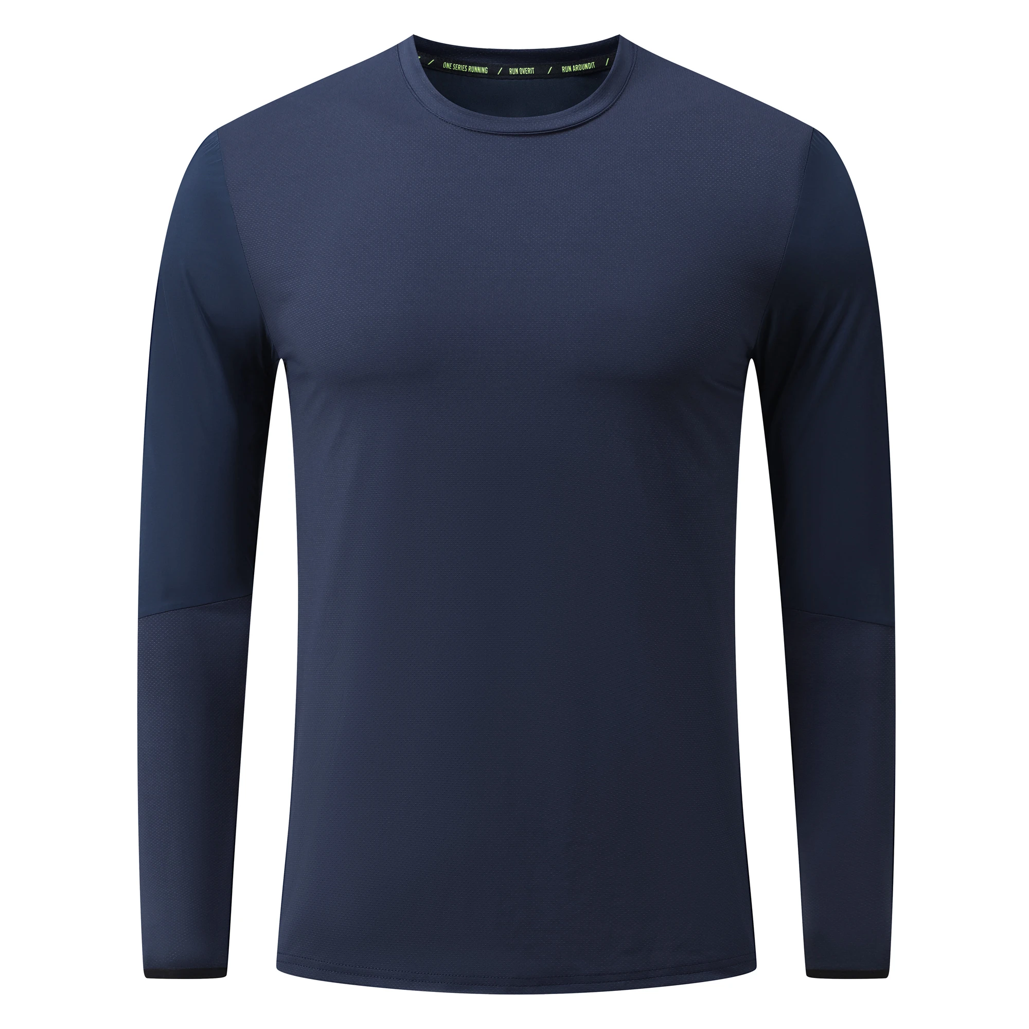Men Athletics Tops Long Sleeve Running Shirts Mens Sport Soccer Hiking Fitness Cycling Gym T Shirts Clothing Elastic Breathable