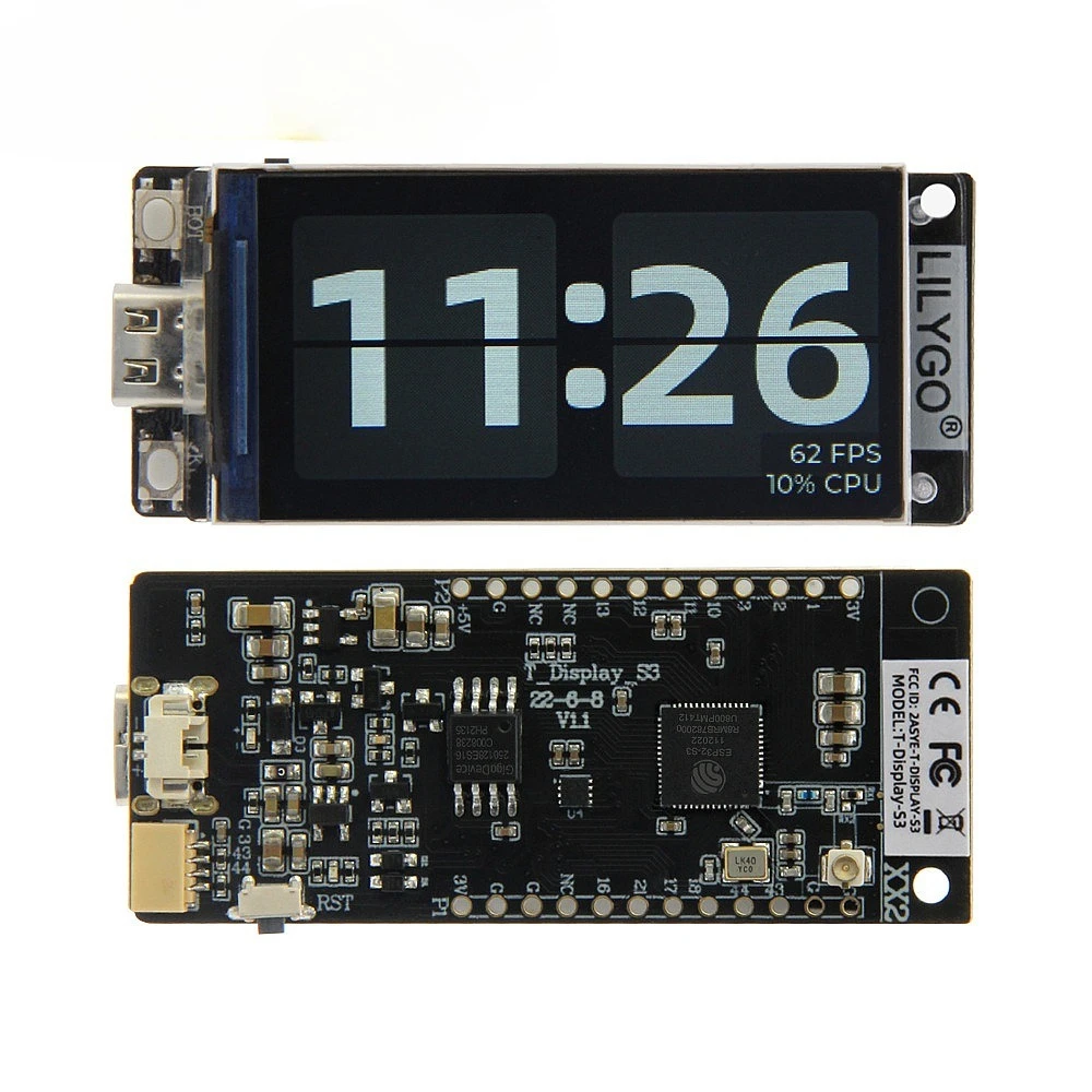 T-Display-S3 1.9 Inch LCD Development Board WiFi Bluetooth 5.0 Wireless Module ESP32-S3