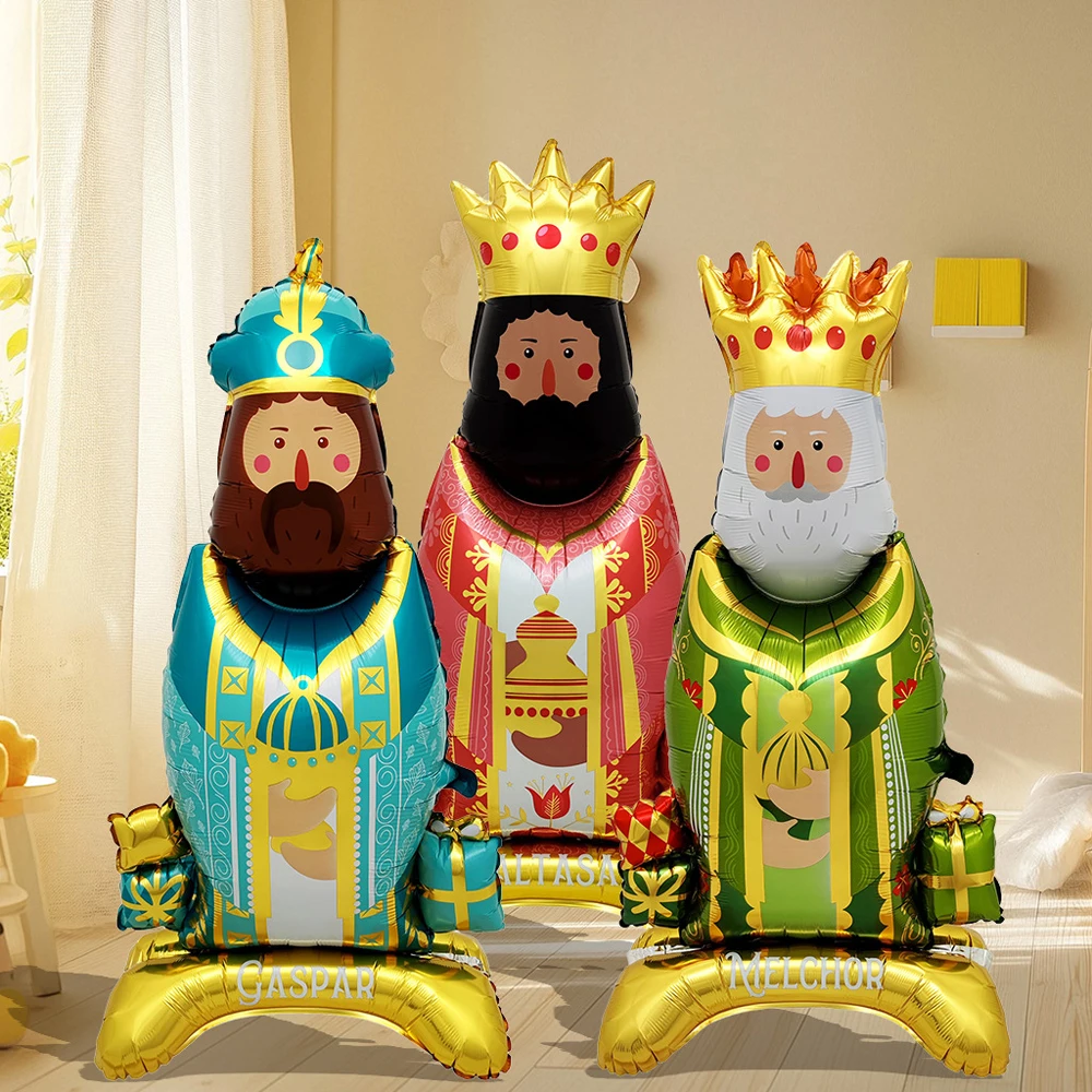 Алюминиевые воздушные шары King с рисунком Birtdhay, товары для вечеринок, игрушки для детей, шарики, украшения для детского душа, рождественский воздушный шар