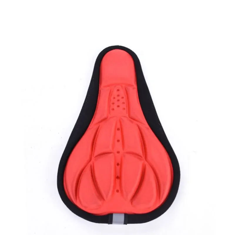 Soft 3d Padded Cycling Bicycle MTB Bike saddle Seat Cover Cushion Sponge Foam Comfortable saddles Mat Cushion Bicycle Accessory