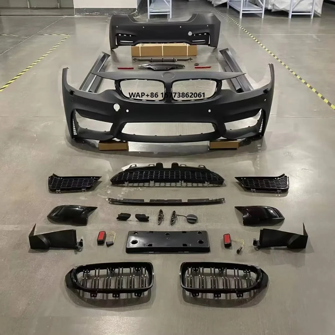 

F32 F33 F36 Upgraded to M4 Body Kit Bumper Grille hood fender for 4 Series 2011-2017