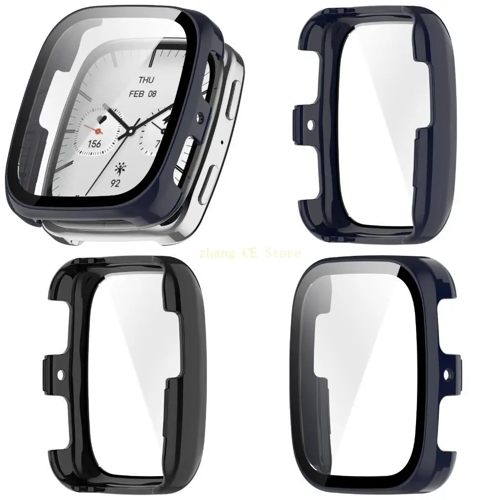 

Защитная оболочка M5TD с заливкой стеклянной пленкой для активной 2 квадратной обложки для умных часов