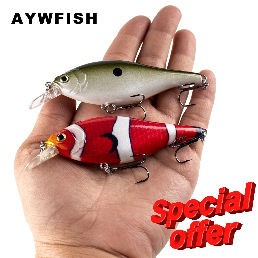 AYWFISH Special Offer 9.5CM 12.5G Sinking Crankbait Wobbler Artificial Hard Bait Fishing Lures ( Limited )