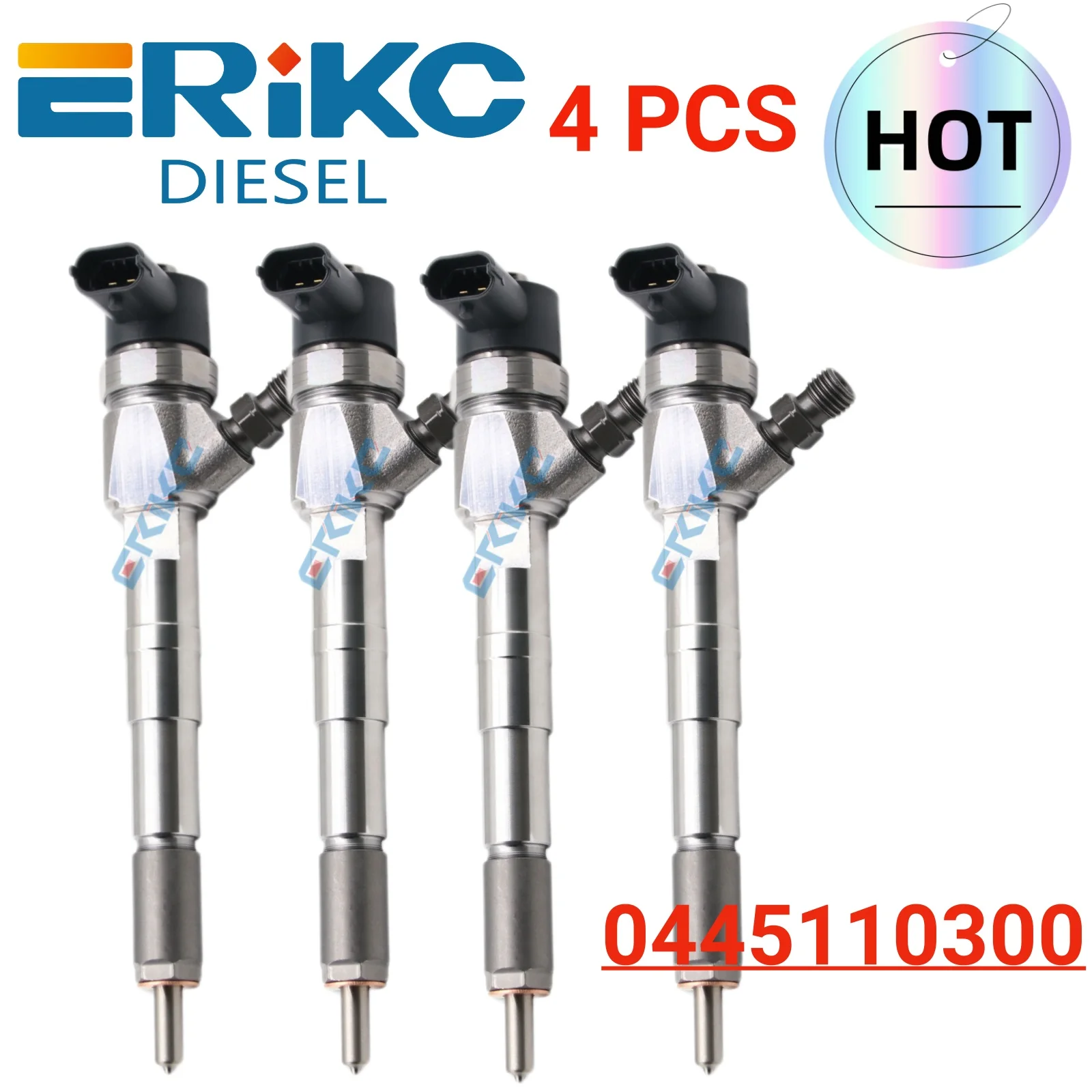 0445110300 Nozzle Injector 0 445 110 300 Fuel Injector Assembly 0445 110 300 Diesel Injector Parts for Fiat 0986435171