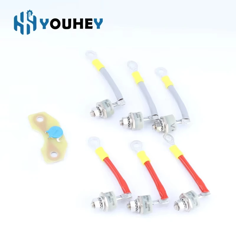 82PFR80 Red Negative 82PF80 grey Positive Leroy Somer Generator Retifier Diode 1 Pair 80A Current LSA461901 Surge absorber