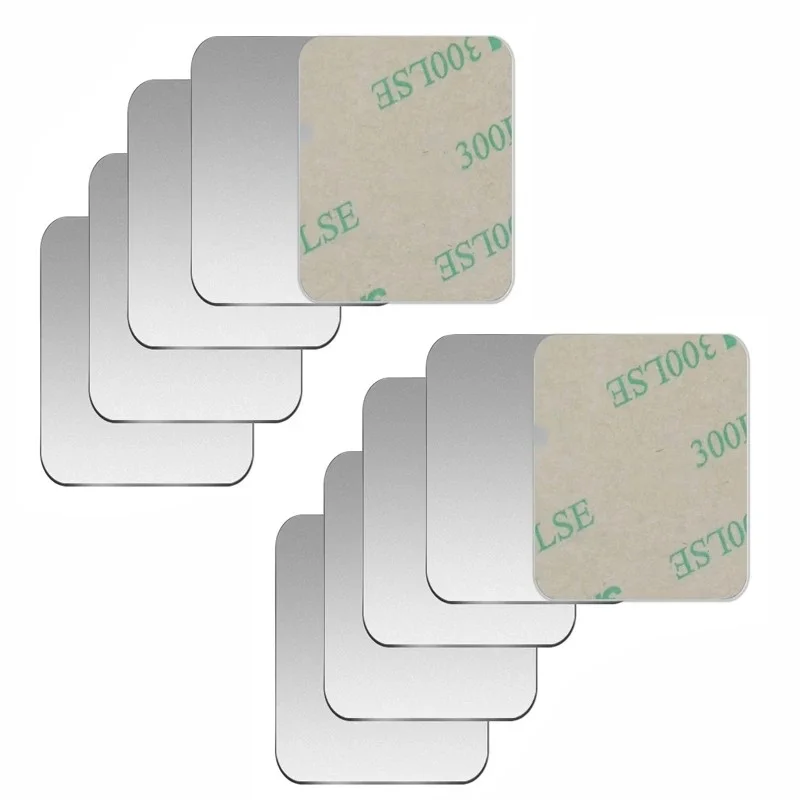 Magnetic Metal Plate For Car Phone Holder Universal Iron Sheet Disk Sticker Mount Mobile Phone Magnet Stand For All Smart Phone