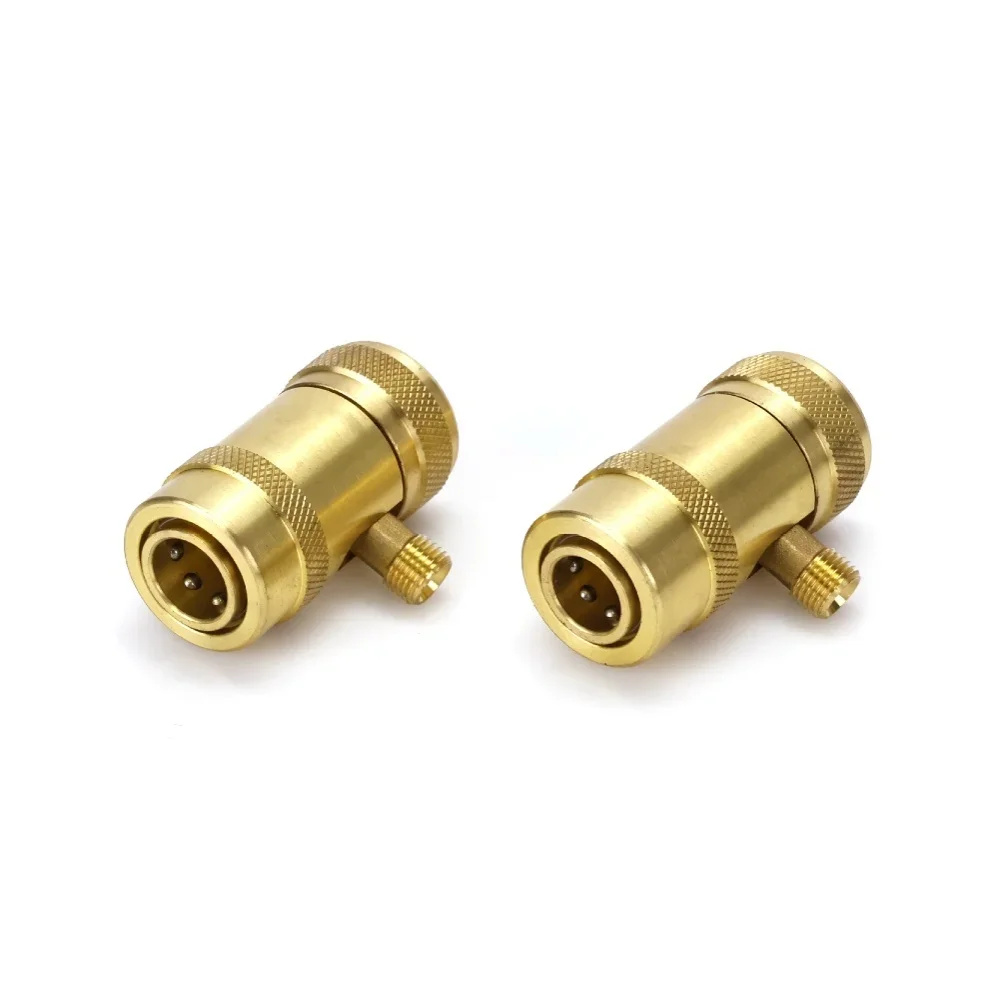 

Car Air Conditioning High And Low Voltage Quick Connector R744A Deluxe AC Adapter Adjustable Quick Release Connector For Benz