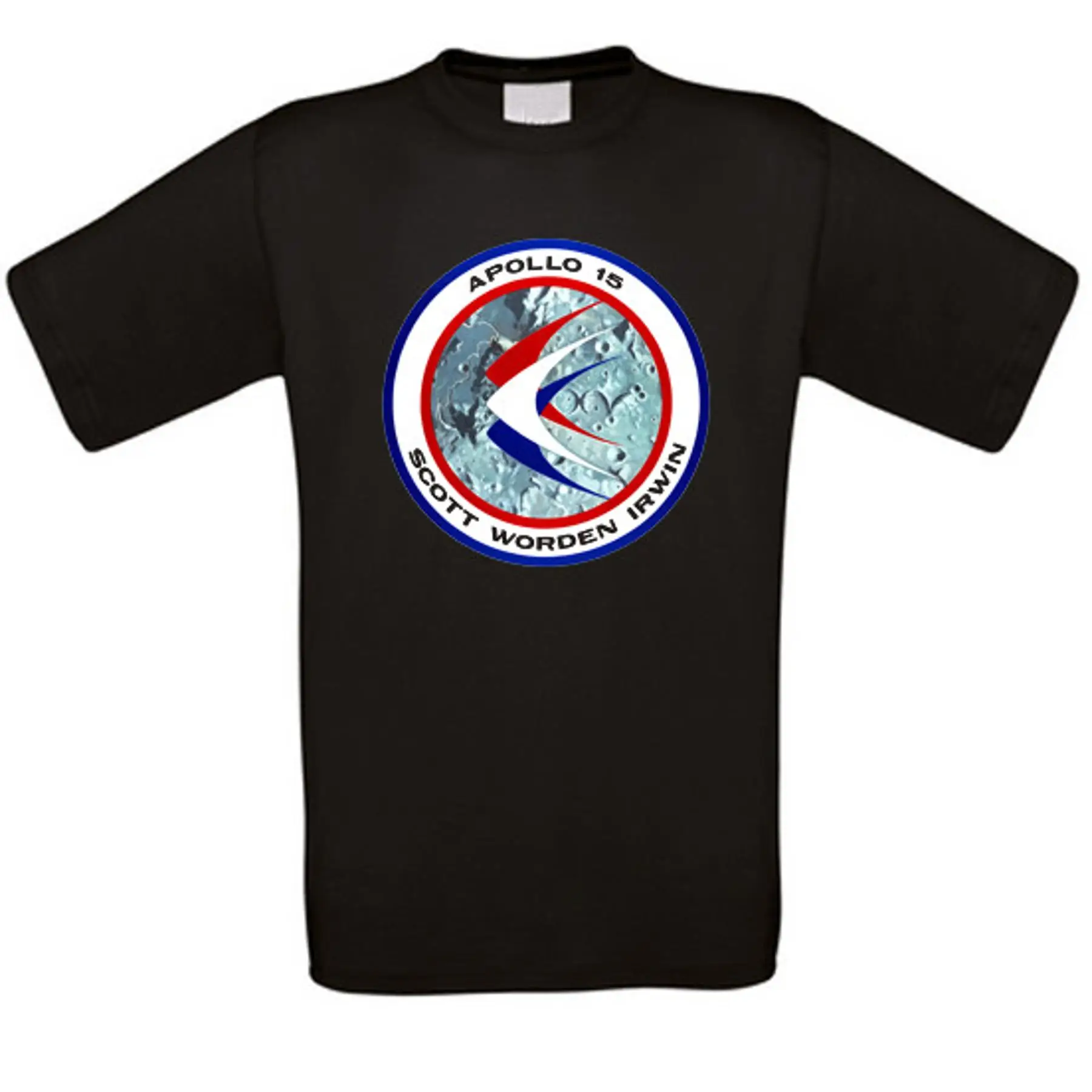Apolo15 Espacio Astronauta Moon Luna Camiseta de Brug los Tamaños Nuevos Apolo15 Espacio Astronauta Moon Luna Camiseta de Brug los Tamaños Nuevos
