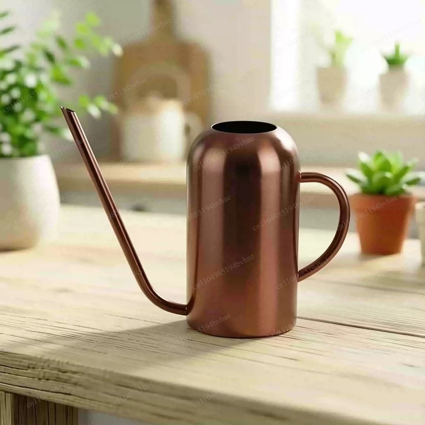 Stainless steel watering pot, succulent potted plant, metal small sprayer