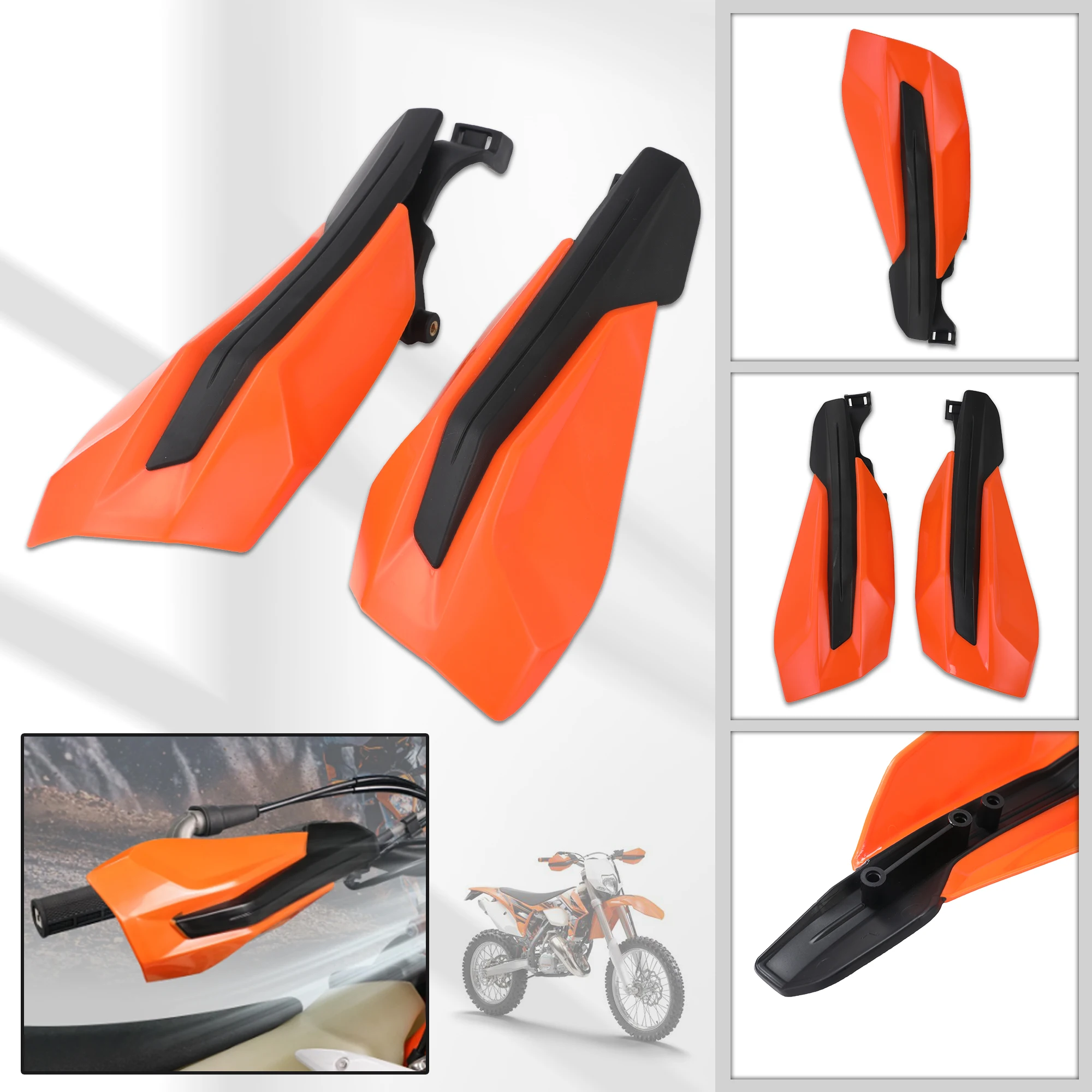 Motorcycle Handguards Hand Protector for KTM XC SX SXF XCF EXCF XCW 50-500 Motocross Cross Handlebar Hand Guard Accessories