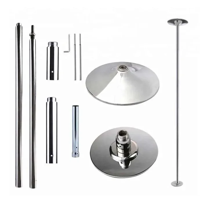 2026 45mm Removable Stripper Pole Home Dance 360 Spin Dance Training Pole Portable Fitness Dance Sport Exercise Pole Kit Easy In