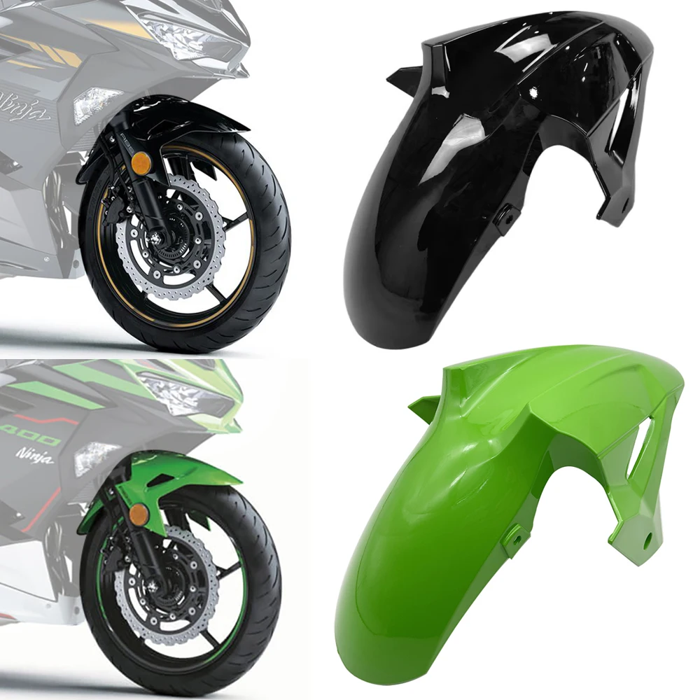 Motorcycle parts front mudguard suitable for Kawasaki Z400 Ninja400 2018 19 20 21 22 2023 Mudguard Tire Splash Mud Guard