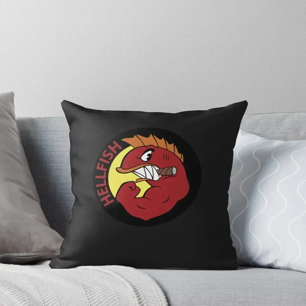 Flying Hellfish Classic T-Shirt Throw Pillow Luxury Pillow Cover Ornamental Pillow Cushion Covers For Living Room