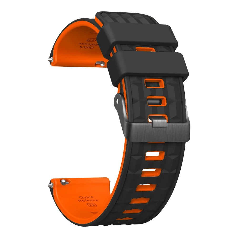 22 مللي متر سيليكون حزام لهواوي ساعة GT5 GT 5 برو 46 مللي متر حزام الساعات Smartwatch الفرقة لهواوي GT 4 3 2 GT4 GT3 برو 46 مللي متر سوار