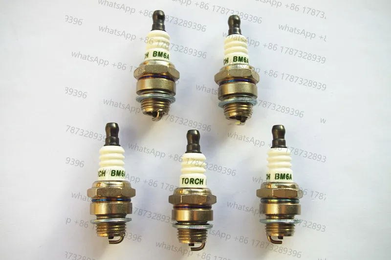 

5 X Spark plugs BM6A fits Kawasaki TD40 TL23 TL26 TL33 TL43 TL52 trimmer brush cutter chainsaw parts