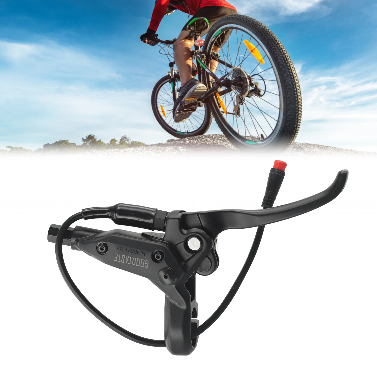 

Электрический велосипедный скутер, гидравлический дисковый тормоз, водонепроницаемый разъем, тормозной рычаг с функцией отключения питания, детали велосипеда