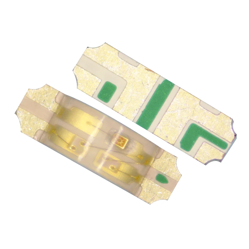 Side Mount LED Lâmpada Bead, Full Color, RGB Side Glow, Patch de sete cores, 1204RGB, 1000pcs