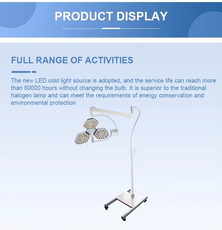 High Quality Surgical Medical Operating Lamp Equipment Cold Light Surgical Light Clinic