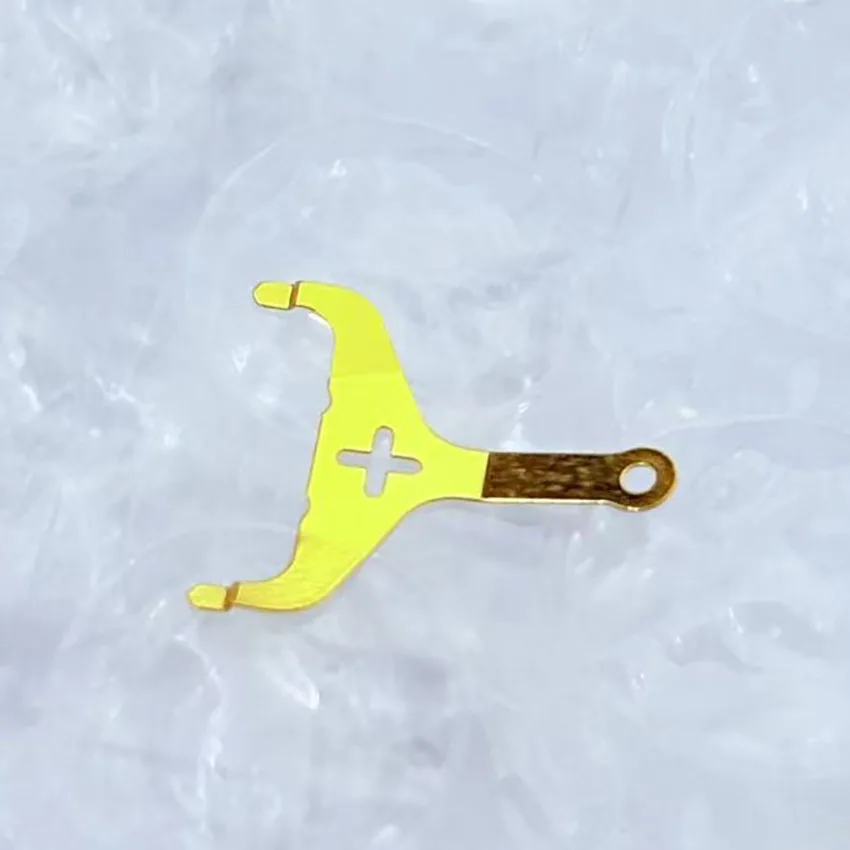 1pcs Watch quartz movement 5040D 5030D electronic tablet 5040 negative electrode plate 5030 gold negative electrode