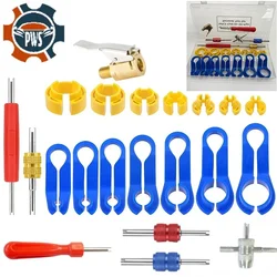 Ensemble d'outils de déconnexion de ligne de carburant ca, outil de retrait rapide de ligne de carburant automatique, outils de déconnexion de ligne de carburant inclinés pour voiture