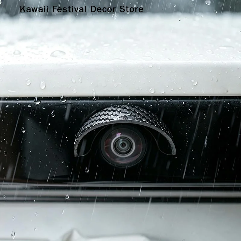 Car Rear Camera Rain Cover Automobile Rear Camera Rain Shield Waterproof Protection Protector Car Accessories Camera Rain Cover