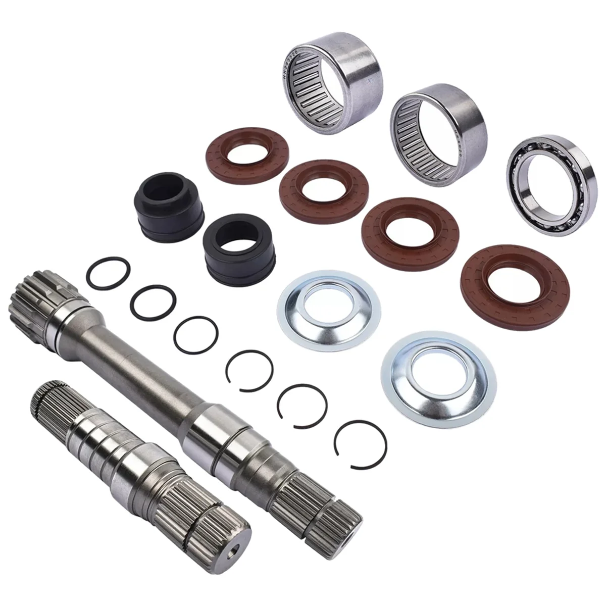 Front Right Intermediate Shaft Inner Shaft Kit for Ram 1500 3.0L 4.7L 68257420AF 68257421AF 68257422AF 722N695BK