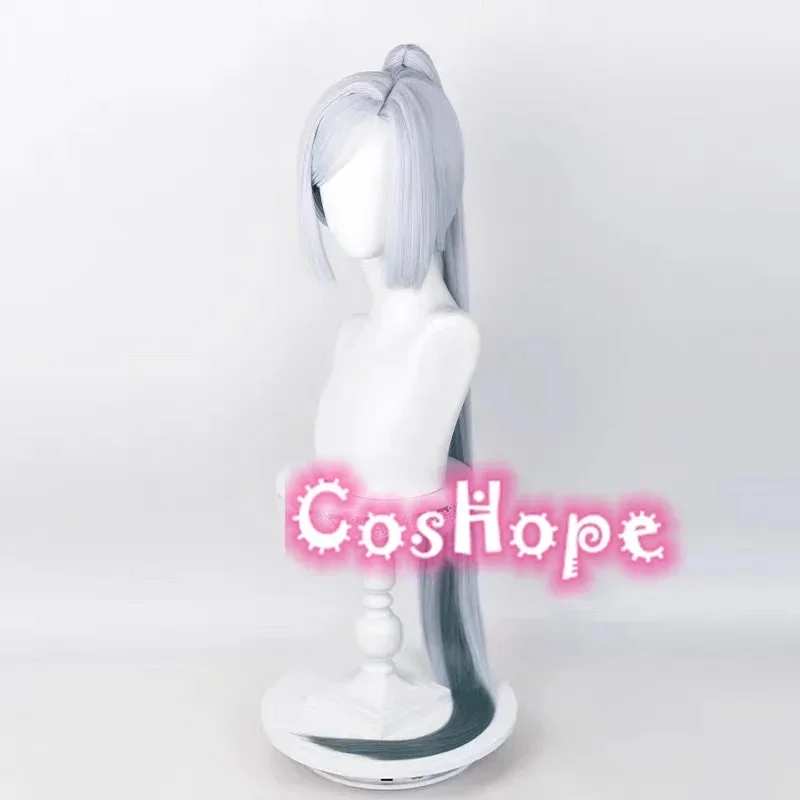 x;3,f6'b7\g,ShenHe Silver Blue Mixed Green Ink Gray Wig Anime Cosplay Wigs Heat Resistant Synthe5;h7'b8\f,4/ view 4