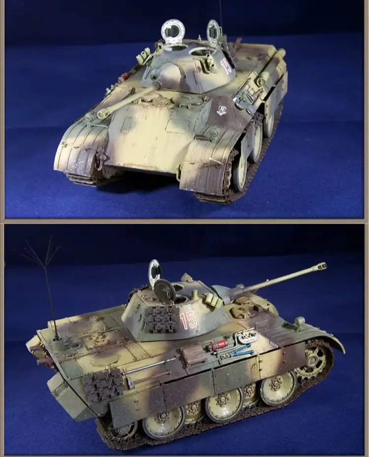 VK1602 Leopard Reconnaissance Tank 1/35 Amusing Hobby 35A004 Detailed Scale Kit With Multiple Antennas & Precision Hull D