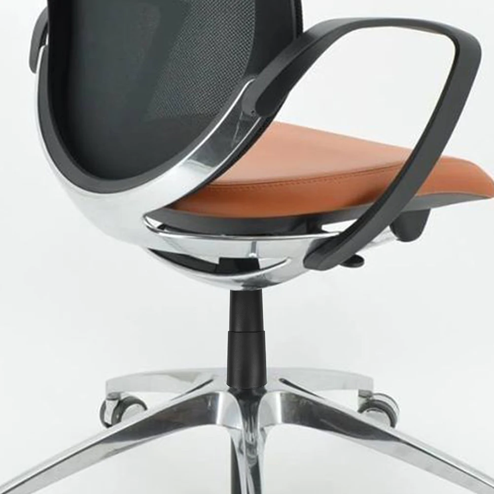 

6 Pcs Office Chair Accessories Black Nonslip PP Cylinder Cover Replacement Sleeve Gas Lift Protector Furniture Textiles
