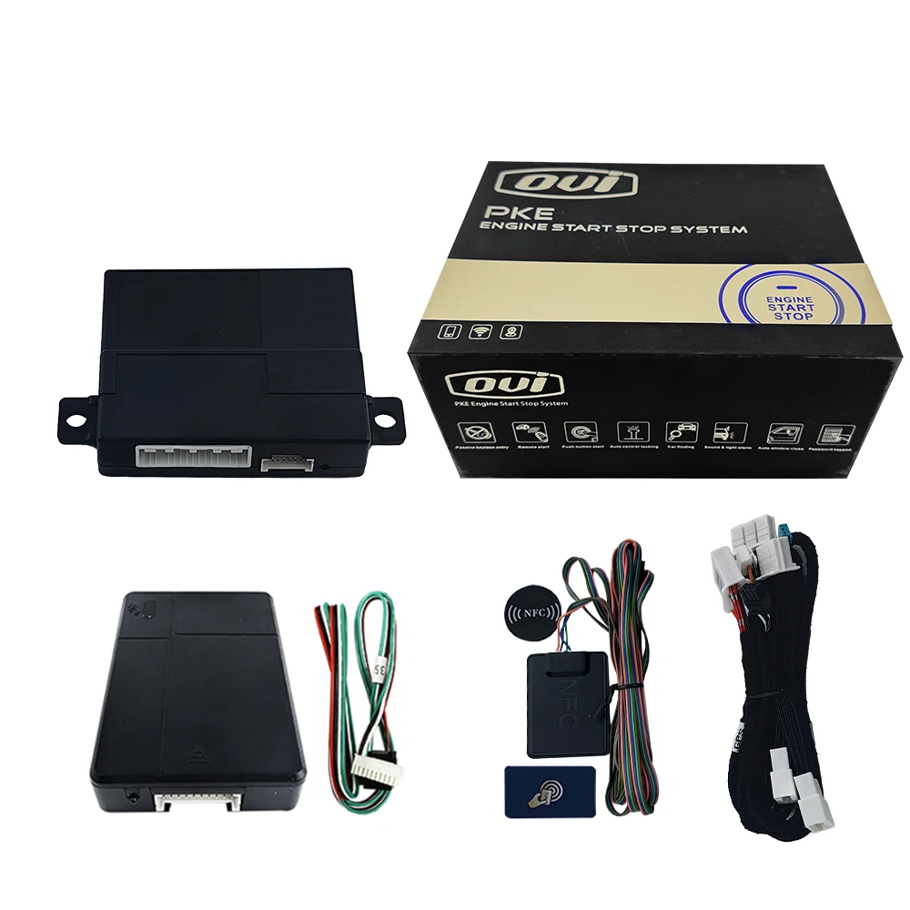 OVI 9900 Smartphone Controlled Remote Start System Car Remote Start Car Alarms GPS/GSM for Camry 100% Original Key Retention
